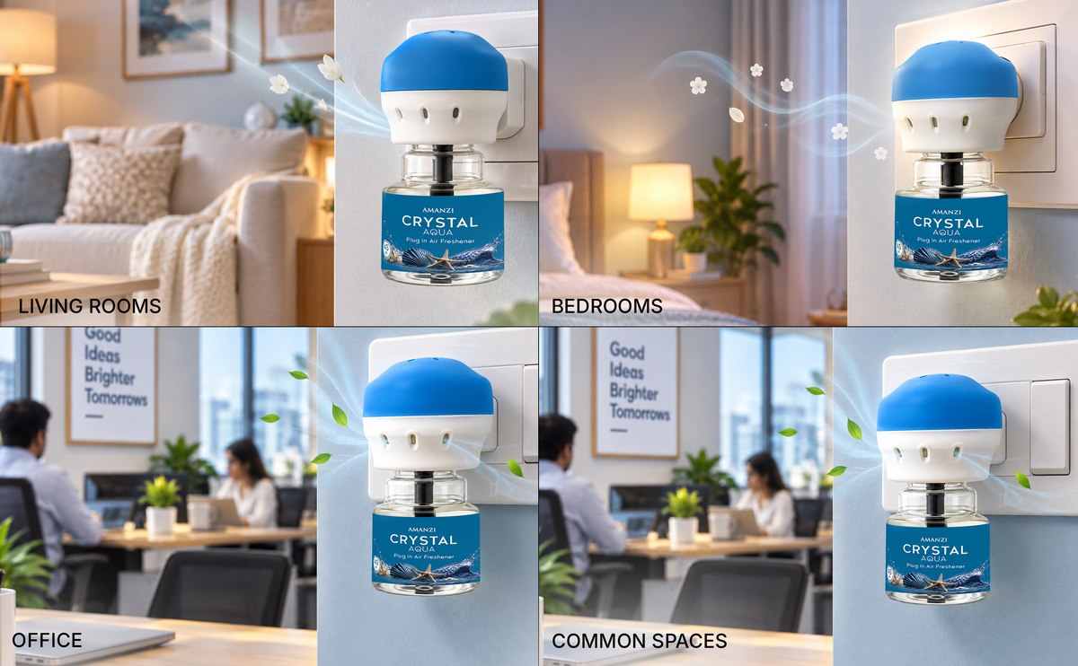 Electric Plug-In Air Freshener (Refill) - Crystal Aqua